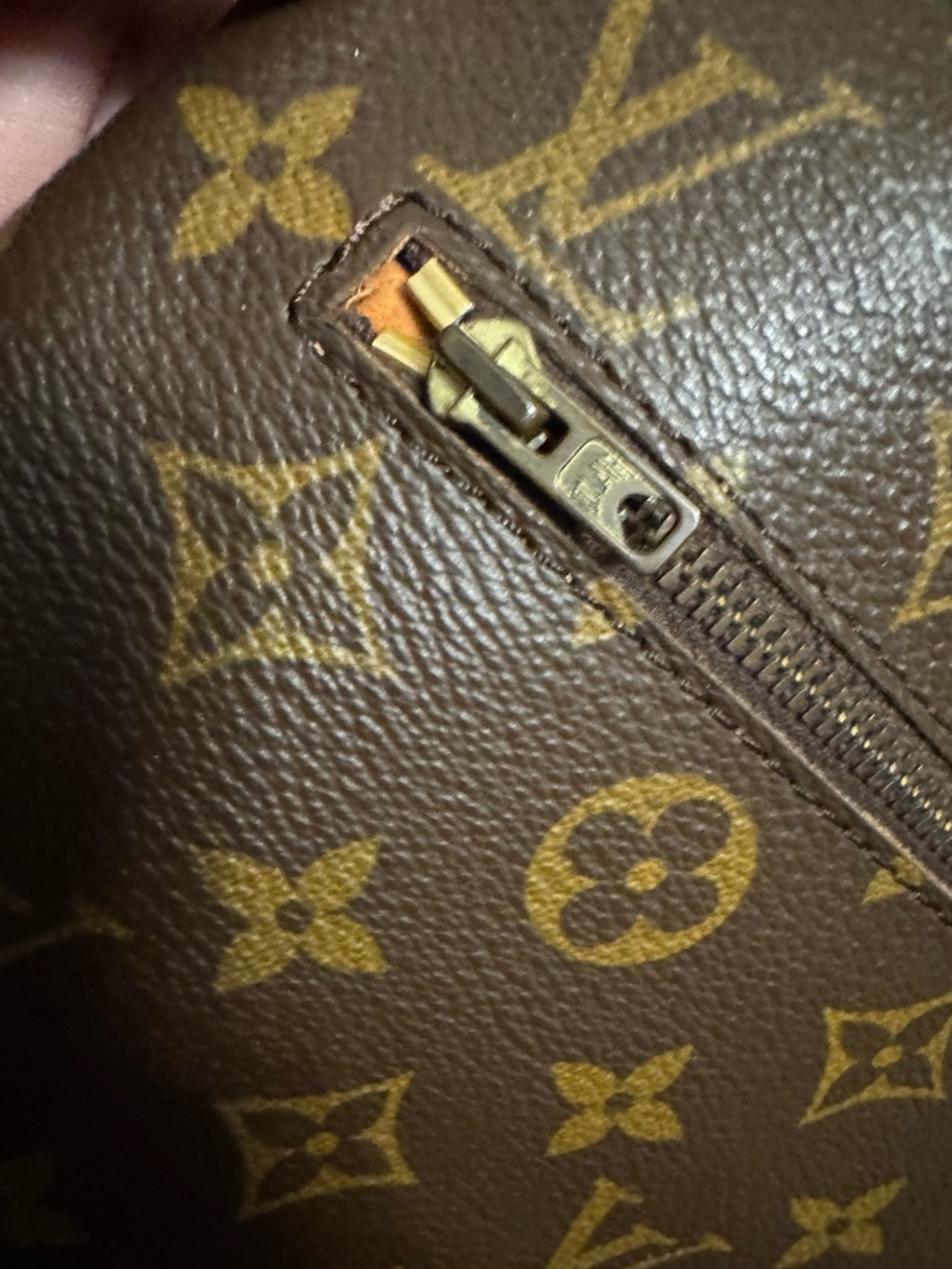 Louis Vuitton Monogram Clutch Vintage LV Pochette Bag No Strap - Picture 4 of 10